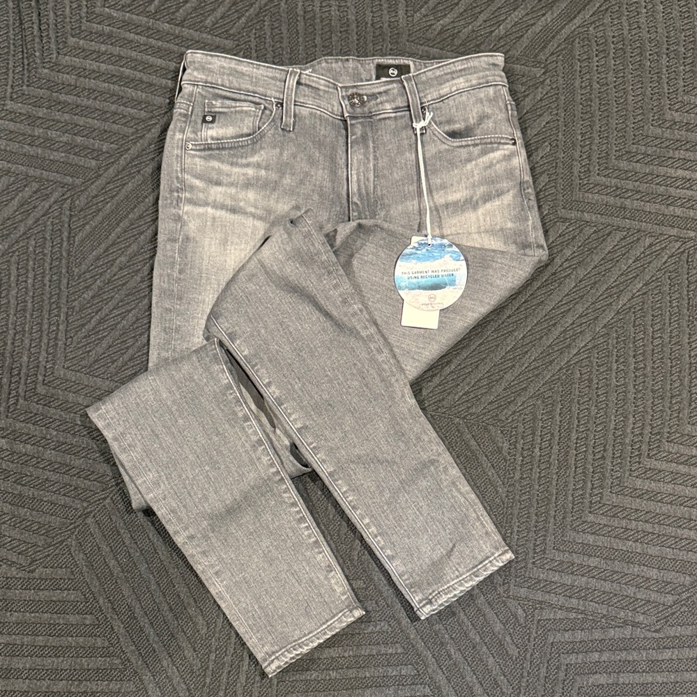 AG Adriano Goldschmied Women's Gray Skinny Jeans
